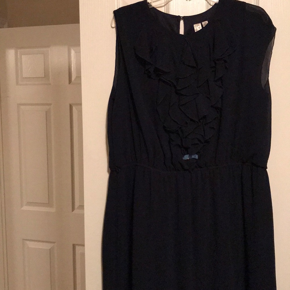 Navy blue dress
